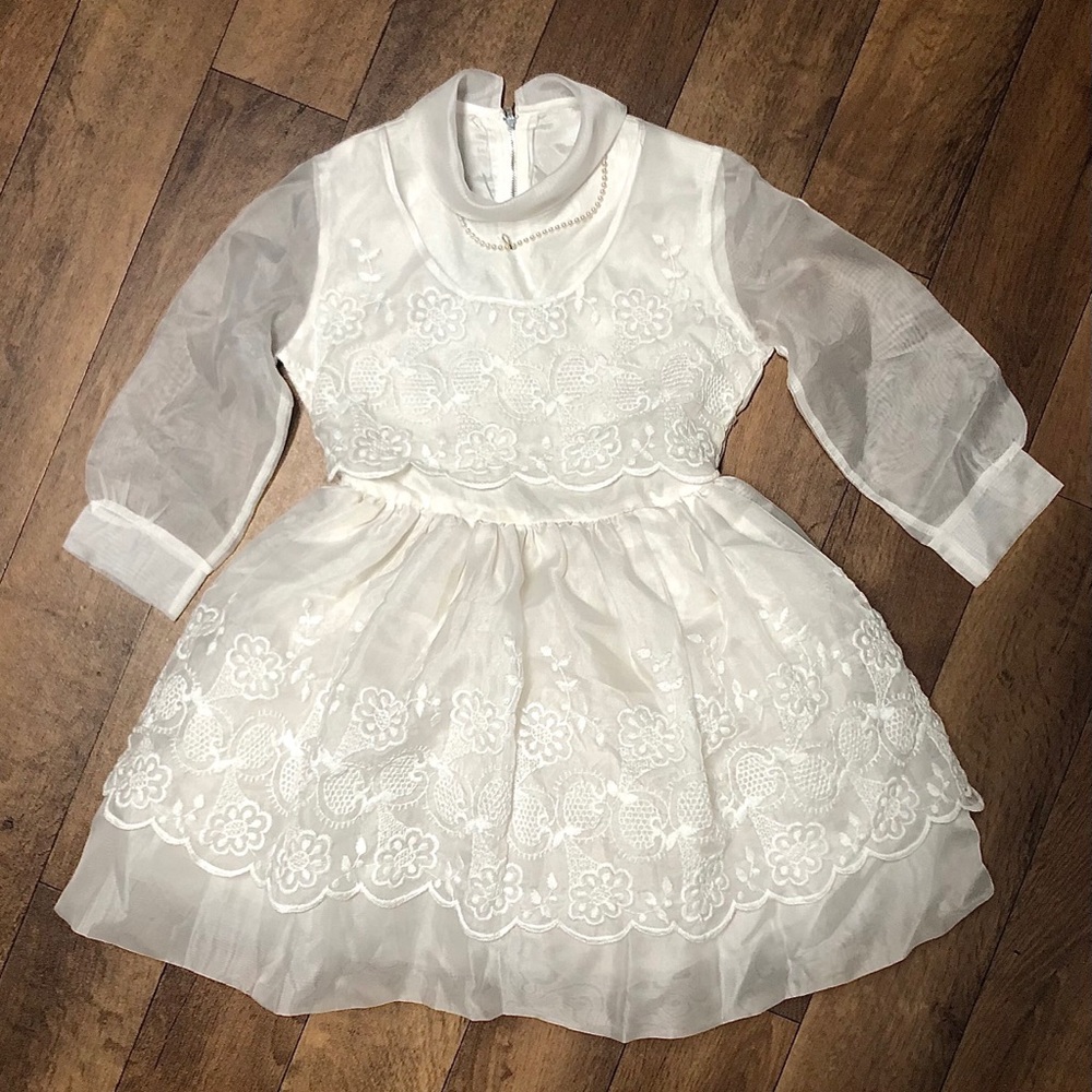 Ivory Communion Dress